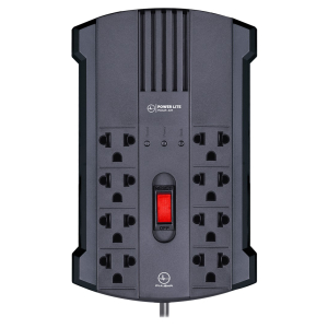 Estabilizador AVR Power Lite Pulsar PLI1200 1200VA / 600W 8 Salidas / Power Lite