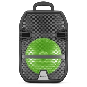 Parlante Portatil Maxtron Libidum AC 8pulgadas MX323AC Bluetooth con Microfono VHF, LED / Maxtron