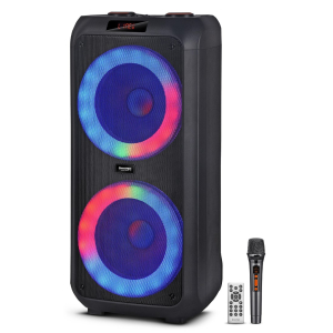 Parlante Torre Maxtron Challenge 10 MX1000 Bluetooth con DSP, TWS, Microfono y USB/mSD