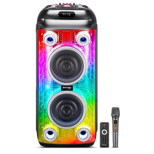Parlante Torre Maxtron Circuit 8 MX806 Bluetooth TWS RGB con Microfono