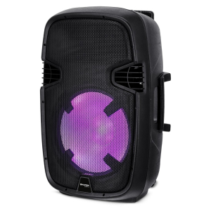Parlante Profesional Activo Maxtron Scadiun 15 MX1500 Bluetooth TWS con Microfono y LED / Maxtron