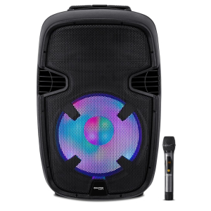 Parlante Profesional Activo Maxtron Scadiun 15 MX1500 Bluetooth TWS con Microfono y LED