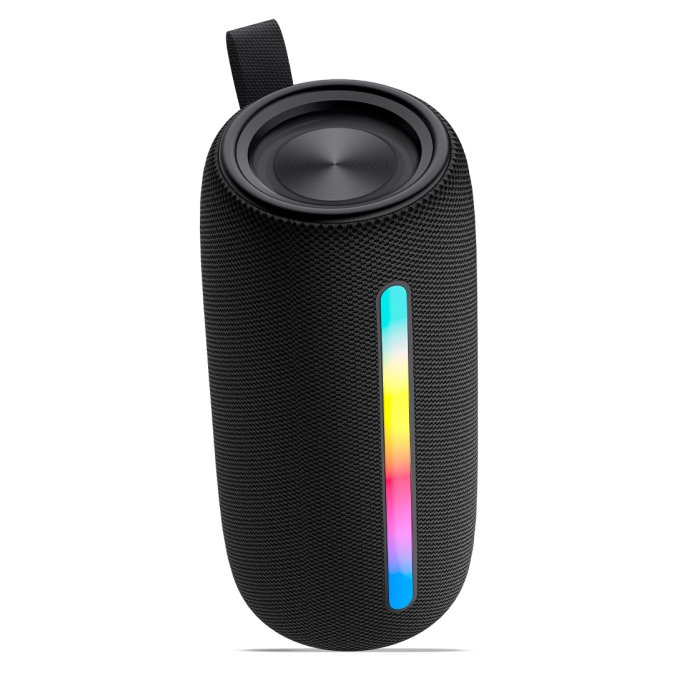 Parlante Bluetooth Portatil Eversound Oxford EV502 con TWS, LED y Radio FM / Eversound