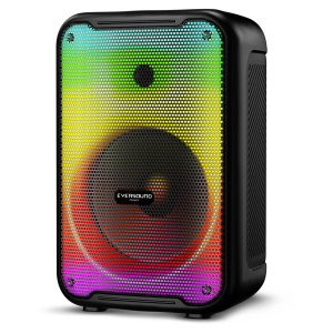 Sistema de Audio Portatil Eversound Funky 8pulgadas EV3003 Bluetooth con LED y Microfono / Eversound
