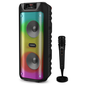 Torre de Sonido Eversound Dynamic 6.5 EV5006 Bluetooth RGB con Microfono