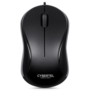 Mouse USB Cybertel Hamilton+ Black M209K+ Negro / Cybertel