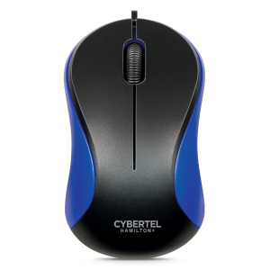Mouse USB Cybertel Hamilton+ Blue M209B+ Azul