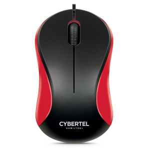 Mouse USB Cybertel Hamilton+ Red M209R+ Rojo