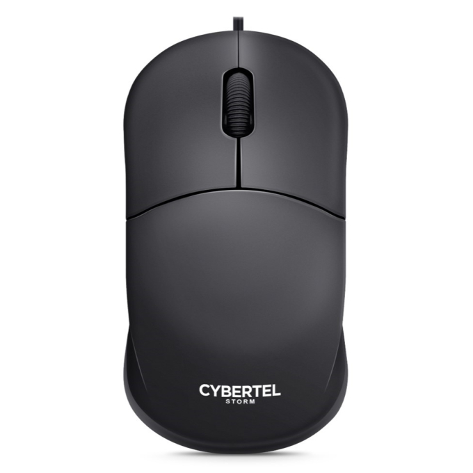 Mouse USB Cybertel Storm Black M103K Negro / Cybertel