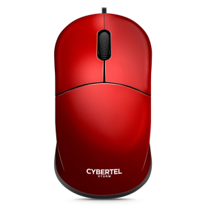 Mouse USB Cybertel Storm X M103 Rojo