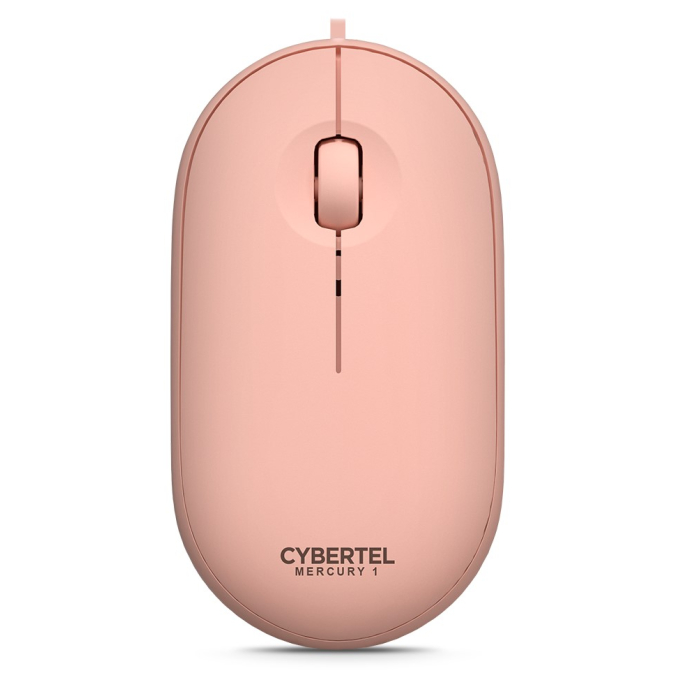 Mouse USB Cybertel Mercury 1 M200P Rosado / Cybertel