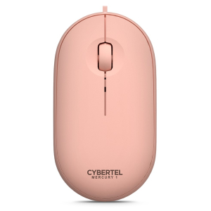 Mouse USB Cybertel Mercury 1 M200P Rosado