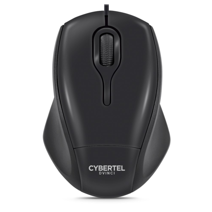 Mouse USB Cybertel Dvinci Black M201 Negro / Cybertel
