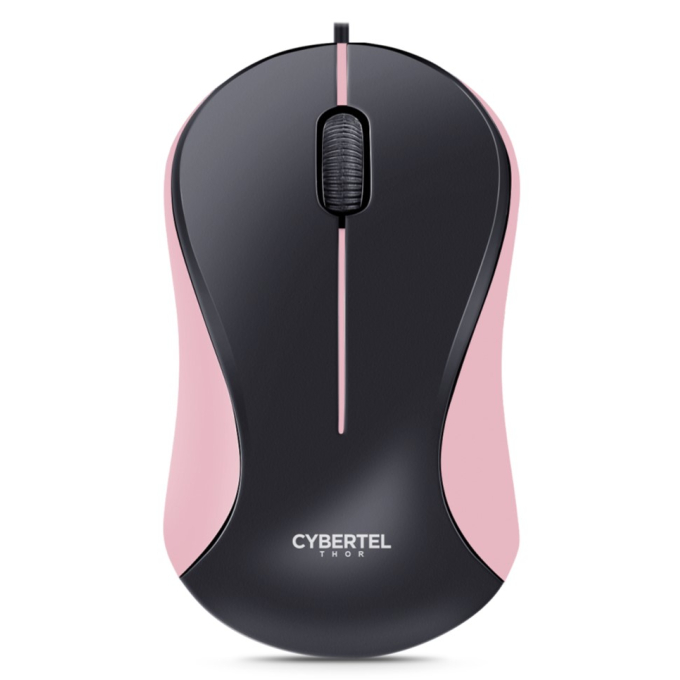 Mouse USB Cybertel Thor Pink M101P Rosado / Cybertel