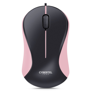 Mouse USB Cybertel Thor Pink M101P Rosado