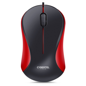 Mouse USB Cybertel Thor Red M101R Rojo