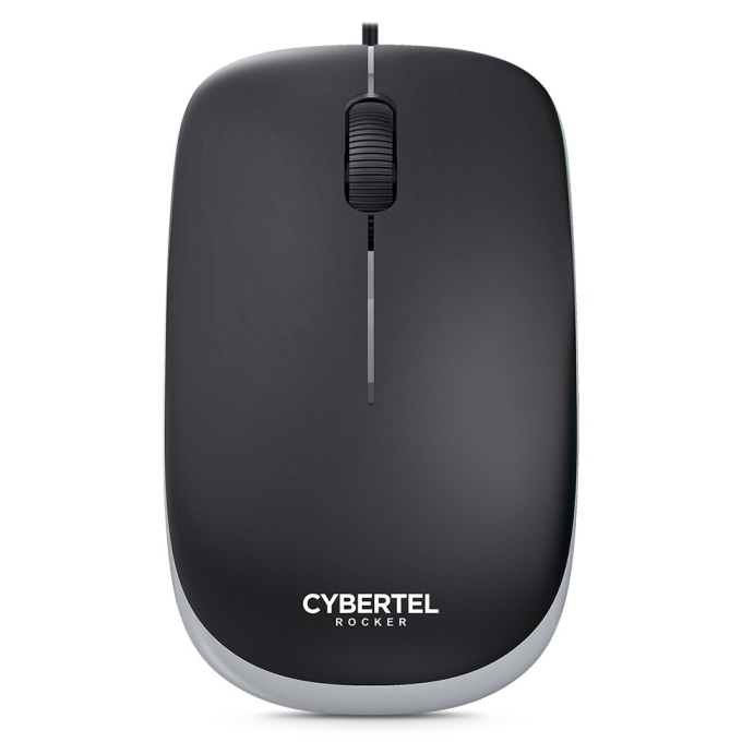 Mouse USB Cybertel Rocker Black M202 Negro / Cybertel