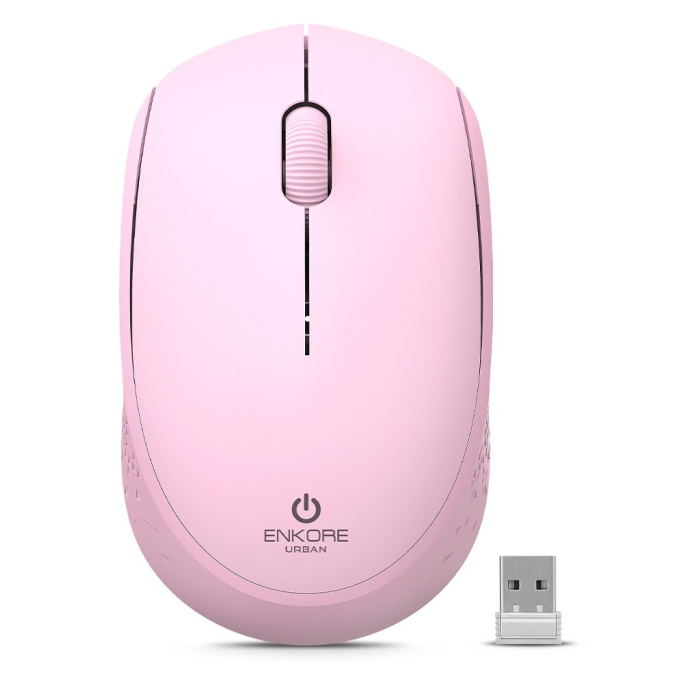 Mouse Inalambrico Enkore Urban Pink EKM203P Rosado / Enkore