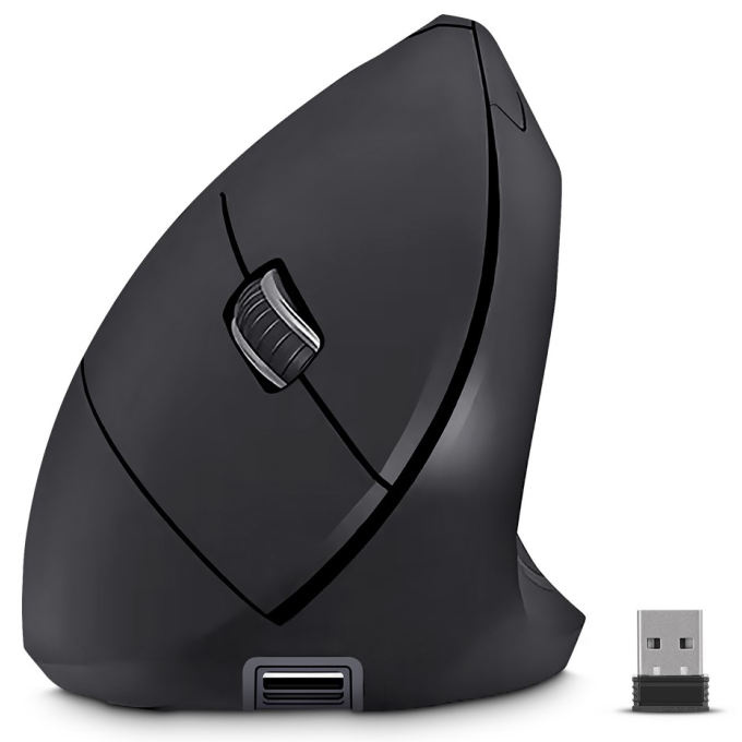 Mouse Inalambrico Recargable Cybertel Vertikal M503RX USB-C / Cybertel