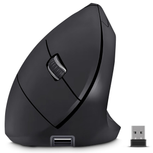 Mouse Inalambrico Recargable Cybertel Vertikal M503RX USB-C