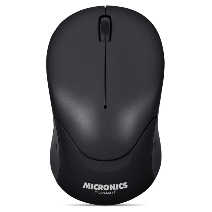 Mouse Inalambrico Micronics Traveler Black M711-2M Bluetooth, Wireless / Micronics