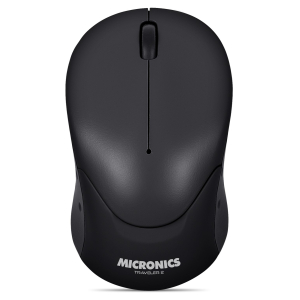 Mouse Inalambrico Micronics Traveler Black M711-2M Bluetooth, Wireless