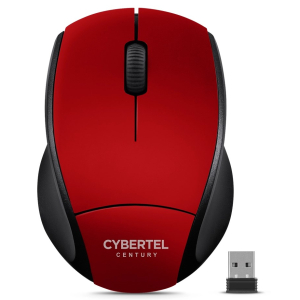 Mouse Inalambrico Cybertel Century 2 M304-2M Rojo Bluetooth, Wireless