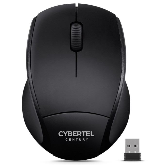 Mouse Inalambrico Cybertel Century 2 M304-2M Negro, Bluetooth, Wireless / Cybertel