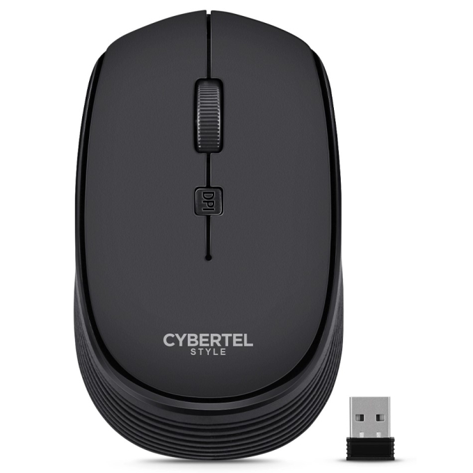 Mouse Inalambrico Cybertel Style M312K-2M Negro Bluetooth, Wireless / Cybertel