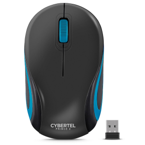 Mouse Inalambrico Cybertel Prince M300-2M Azul Bluetooth, Wireless