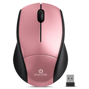 Mouse Inalambrico Enkore Sprint EKM200-2M Rosado Bluetooth, Wireless