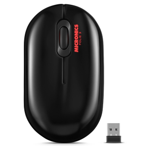 Mouse Inalambrico Micronics Folie 3 M725-3M Recargable USB-C Bluetooth, Wireless
