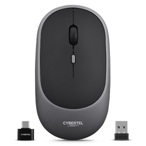 Mouse Inalambrico Cybertel Liberty 3 M508G Gray Recargable Bluetooth, Wireless