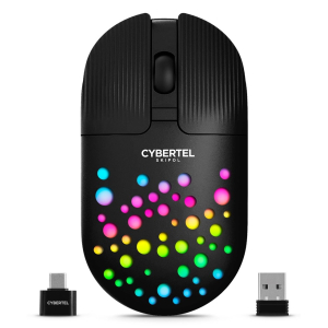 Mouse Inalambrico Cybertel Skipol M705-3M Recargable Bluetooth, Wireless