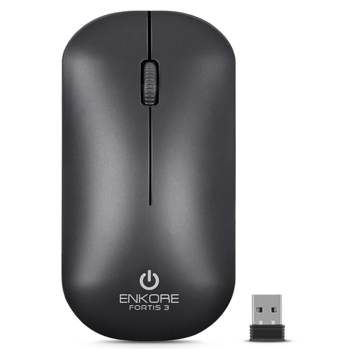 Mouse Inalambrico Enkore Fortis 3 EKM255-3M Recargable Bluetooth, Wireless / Enkore