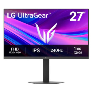 Monitor LG UltraGear G4 27G440A-B 27 Full HD 1920x1080, IPS, 240Hz, HDMI x2, DisplayPort, Audio 3.5mm, Pivot