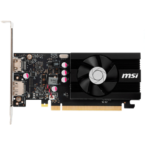 Tarjeta de video MSI GeForce GT 1030 4GD4 LP OC, 4GB DDR4, PCI Express 3.0 x16 (x4) VGA MSI GEFORCE GT 1030 4GB D4 / MSI