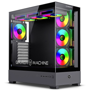 Case Micronics Kriptom FC813-X7 con 7 Ventiladores ARGB