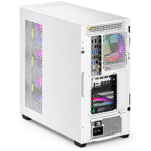 Case Micronics White FC1021 con 7 Ventiladores ARGB / Micronics