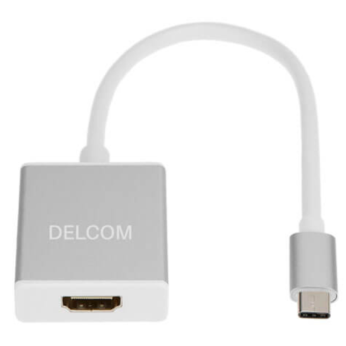 ADAPTADOR DELCOM USB-C A HDMI 4K (DL-C001) / Delcom