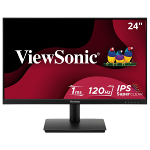 Monitor Gamer ViewSonic VA240A-H 24 Full HD 1920x1080, IPS, 120Hz, 1ms, HDMI, VGA, Compatible con Montura VESA