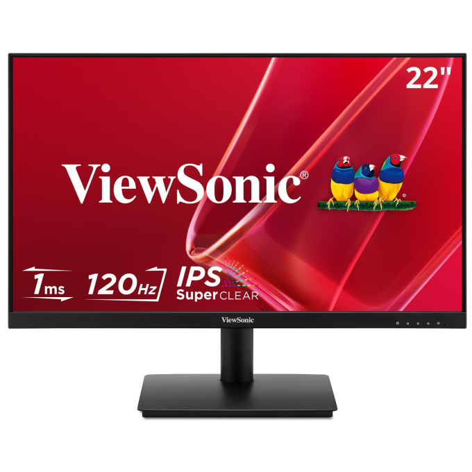 Monitor Gamer ViewSonic VA220A-H 22pulgadas Full HD 1920x1080, 120Hz, 1ms, HDMI, VGA, Compatible con Montura VESA / ViewSonic