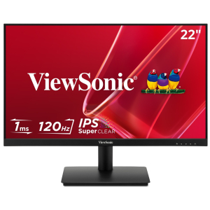 Monitor Gamer ViewSonic VA220A-H 22 Full HD 1920x1080, 120Hz, 1ms, HDMI, VGA, Compatible con Montura VESA