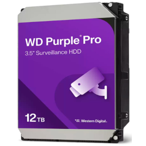 Disco duro interno Western Digital WD Purple 12TB-3.5-7200 rpm WD122PURP