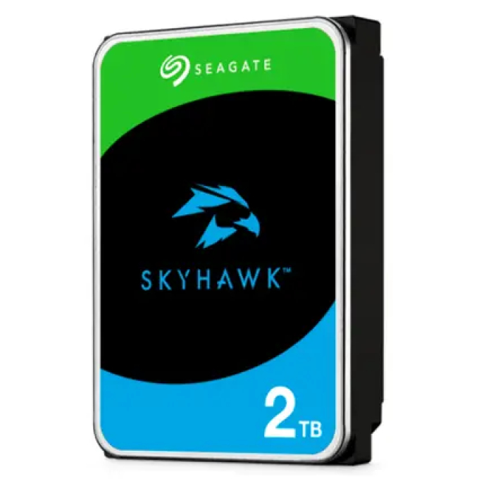 Unidad de almacenamiento interno Seagate SkyHawk ST2000VX017 2TB 3.5pulgadas-SATA 6Gb/s-bufer: 256 MB-con Recuperacion de datos Seagate Rescue de 3 a?os ST2000VX017 / Seagate