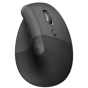 Mouse Logitech Lift Vertical Ergonomic Wireless/BT Black 910-006466