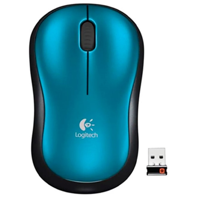Mouse Inalambrico Logitech M185 Blue 910-003636 / LOGITECH