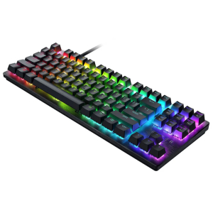 Teclado Razer Huntsman V3 X TKL Opto Mecanico Switch Purple Chroma Black RZ03-05021700-R311 / RAZER