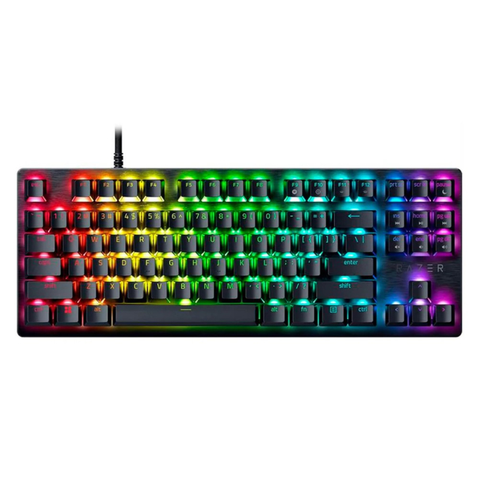 Teclado Razer Huntsman V3 X TKL Opto Mecanico Switch Purple Chroma Black RZ03-05021700-R311 / RAZER