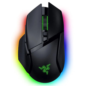 Mouse Inalambrico Razer Basilisk V3 Pro 35K DPI Multidispositivo 210H Wireless Bluetooth USB-A Switch Optico 90M 13 Zonas Chroma Black RZ01-05240100-R3U1